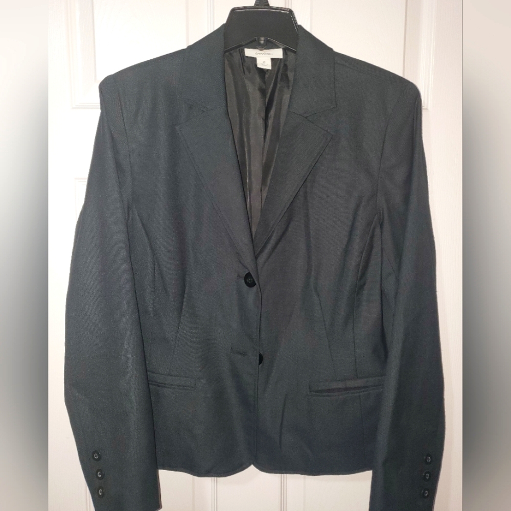 Black suit jacket